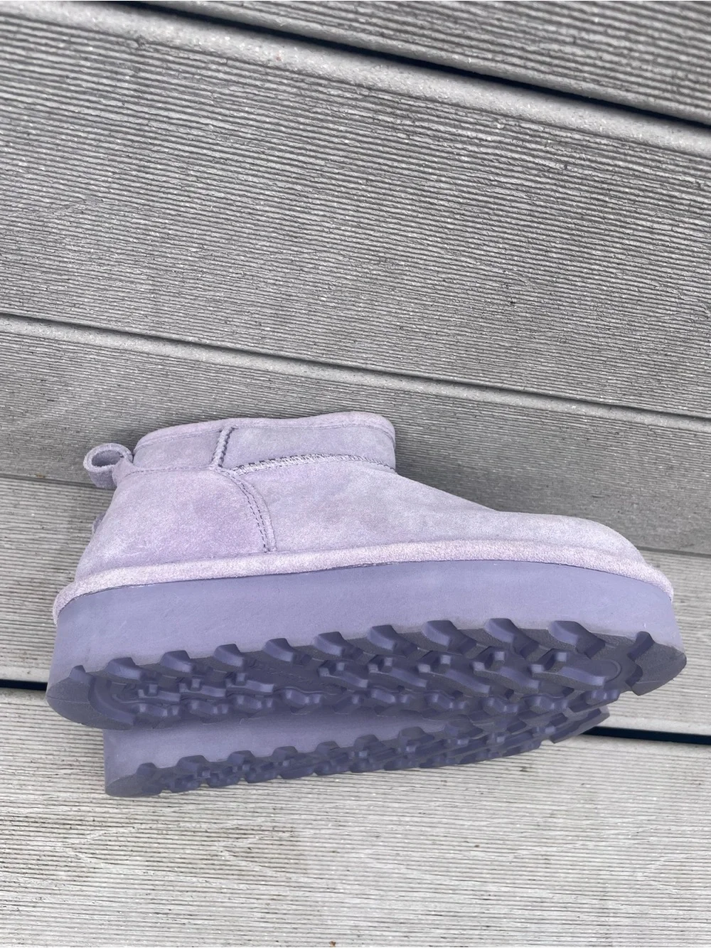 Share Bearpaw Retro Kids Shorty Boots Big Kid sz 4 Persian Violet purple NEW